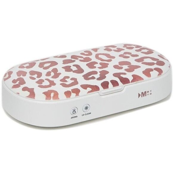 New MYTAGALONGS UV Sanitizer Kit Rose Gold Leopard Print NIB - Picture 1 of 1